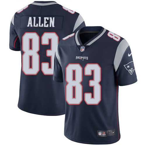 Nike New England Patriots #83 Dwayne Allen Navy Blue Team Color NFL Vapor Untouchable Limited Jersey,We sell and wholesale Nike New England Patriots #83 Dwayne Allen Navy Blue Team Color NFL Vapor Untouchable Limited Jersey on line form chian!
